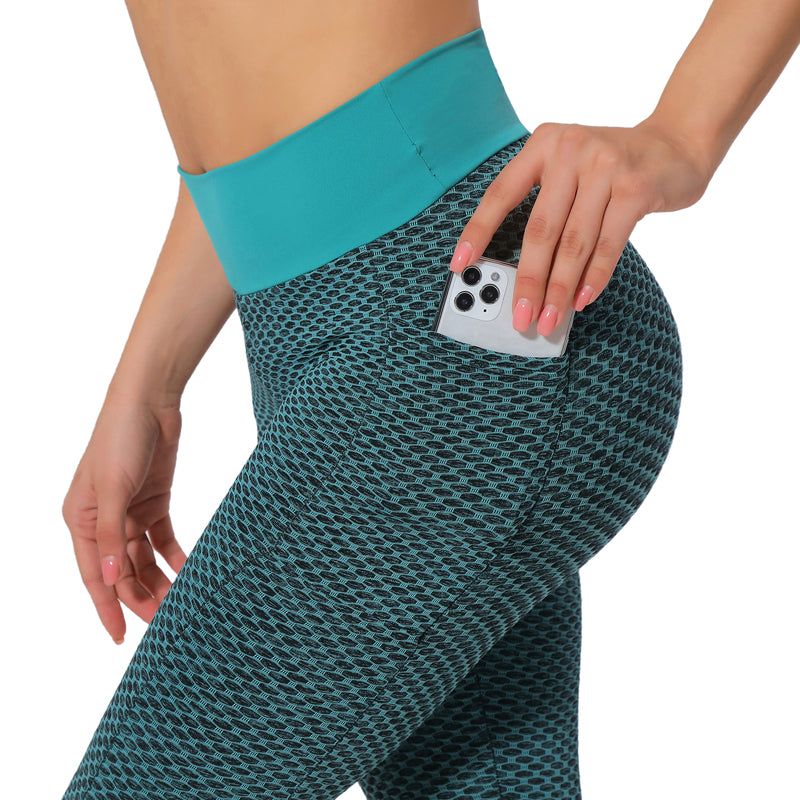 High-Waist Hip-Lift Yoga Leggings