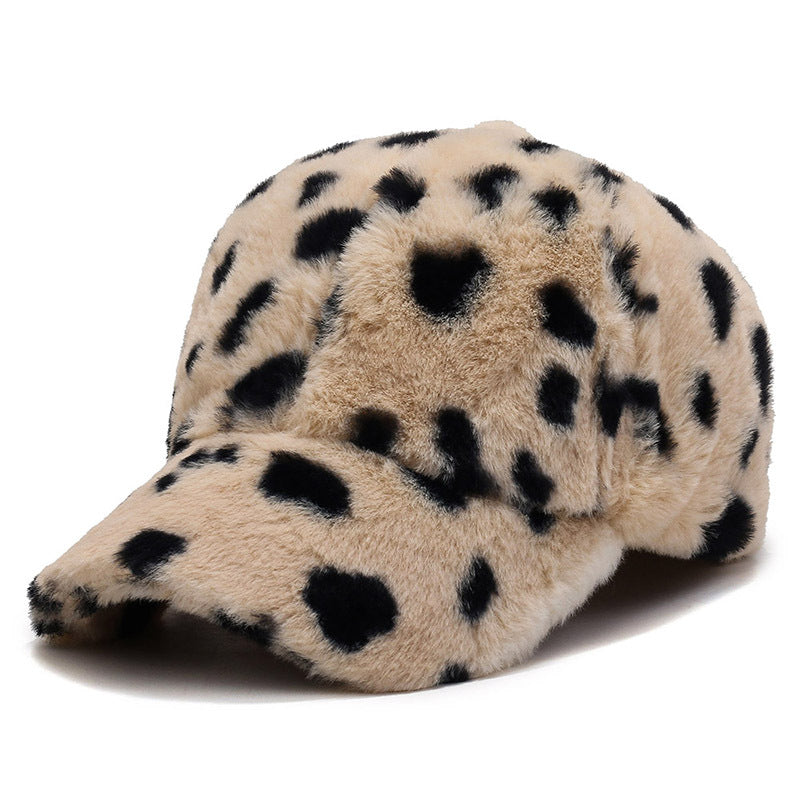 Leopard-Print Baseball Cap