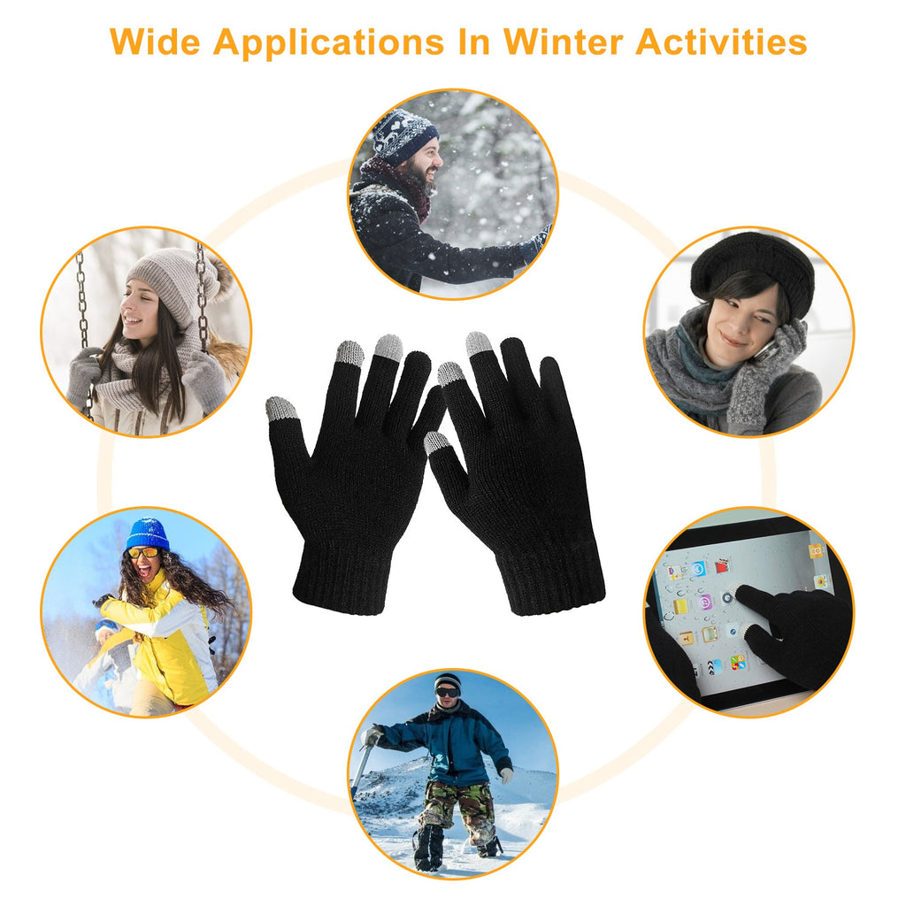 Touchscreen Knit Gloves product image
