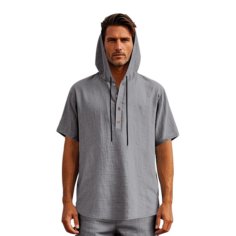 Linen Short-Sleeve Tee product image