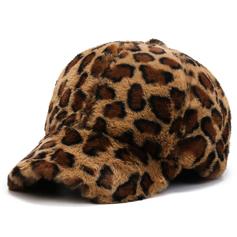 Leopard-Print Baseball Cap