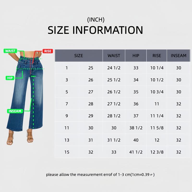 Elastic-Waist Wide-Leg Jeans