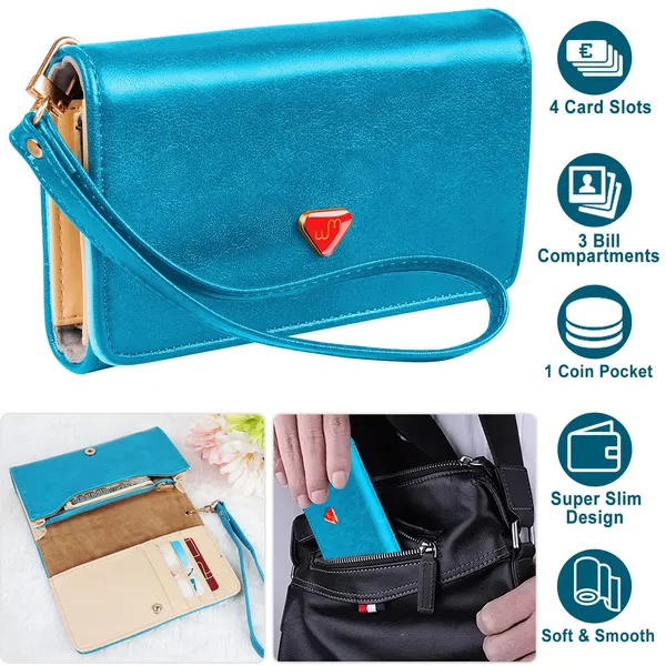 PU Leather Wristlet Wallet product image