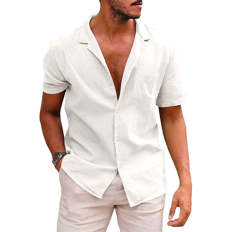Casual Beach Button-Down Shirt product image