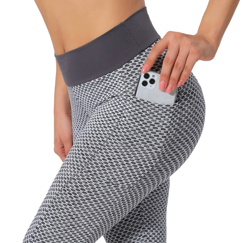 High-Waist Hip-Lift Yoga Leggings