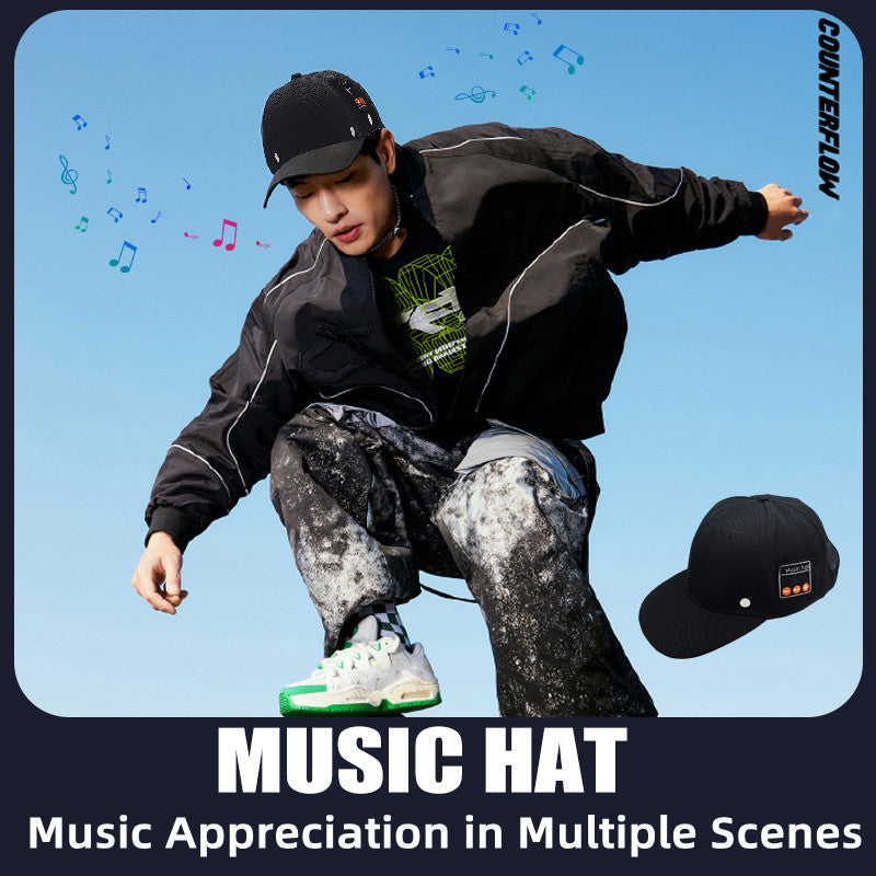 Bluetooth-Compatible Music Cap