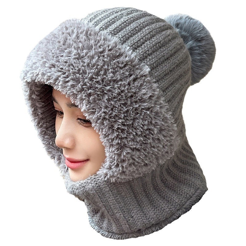 2-in-1 Hooded Scarf