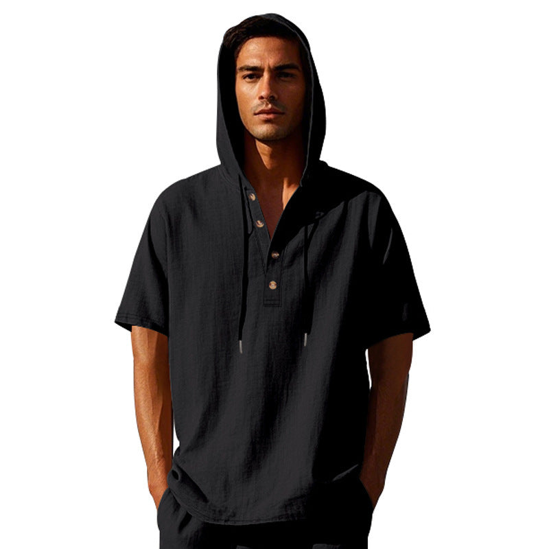 Linen Short-Sleeve Tee product image