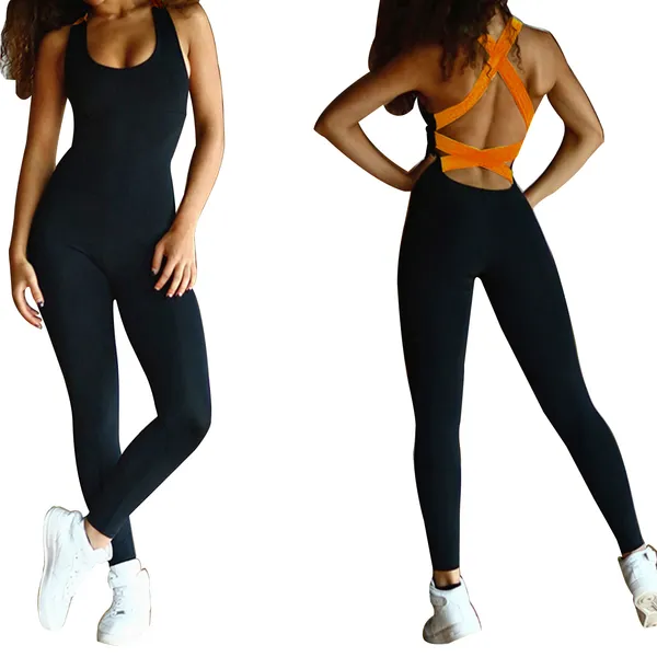 Sleeveless Performance Jumpsuit