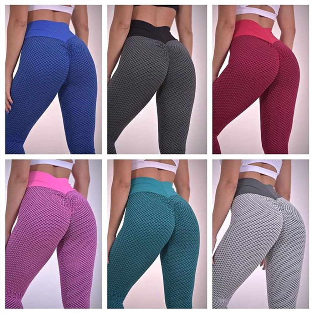 High-Waist Hip-Lift Yoga Leggings