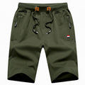 Men's Shorts Casual Classic Fit Drawstring Summer Beach Shorts With Elastic Waist And Pockets