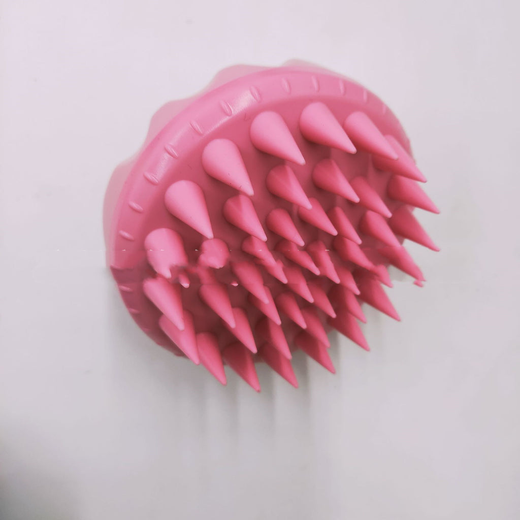 Factory Direct Sales Amazon Hot Sale Hand-held Silicone Shampoo Brush Massage Brush Shampoo Comb Bath Massage Tool