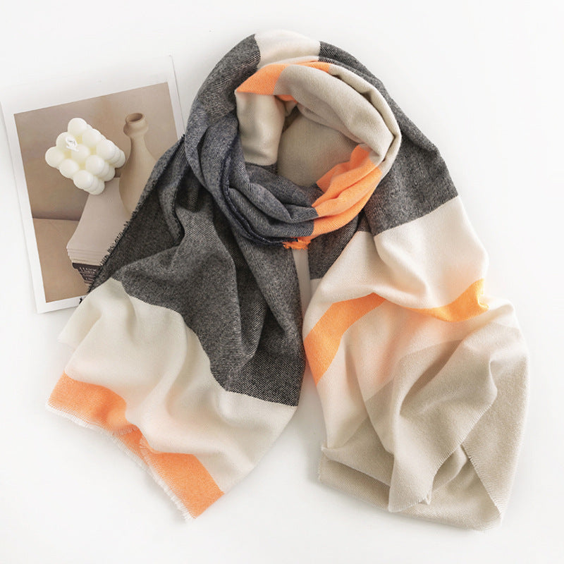Herringbone Tassel Scarf