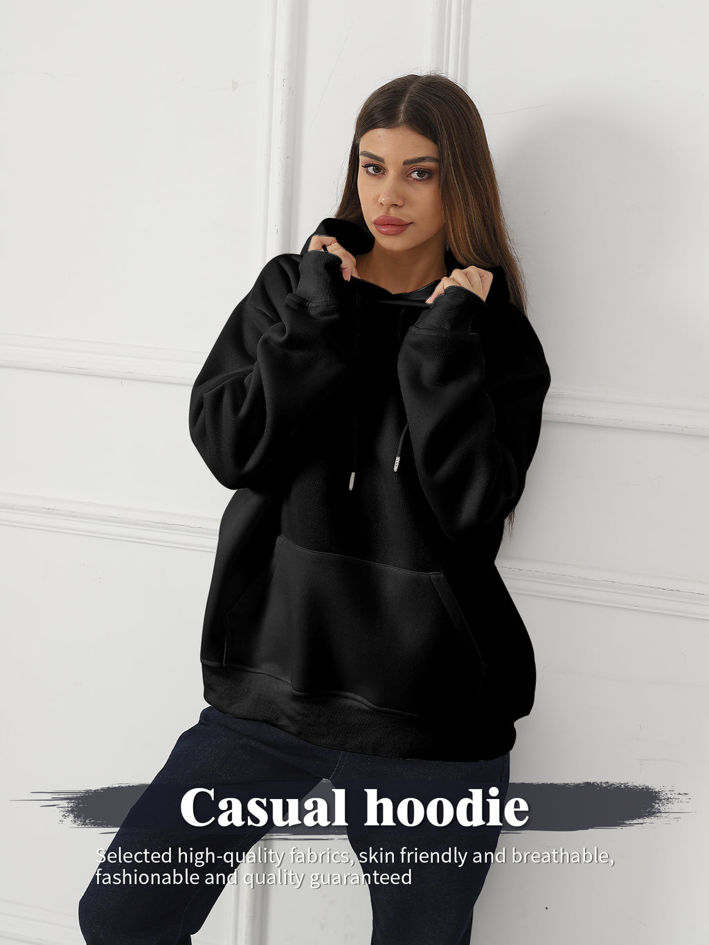 Women's Fashionable Casual Printed Long Sleeved Sweatshirt