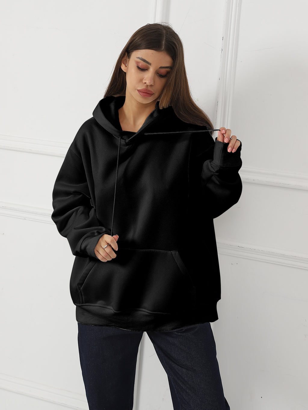 Women's Fashionable Casual Printed Long Sleeved Sweatshirt