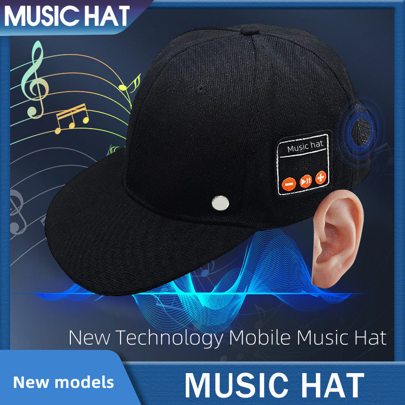 Bluetooth-Compatible Music Cap