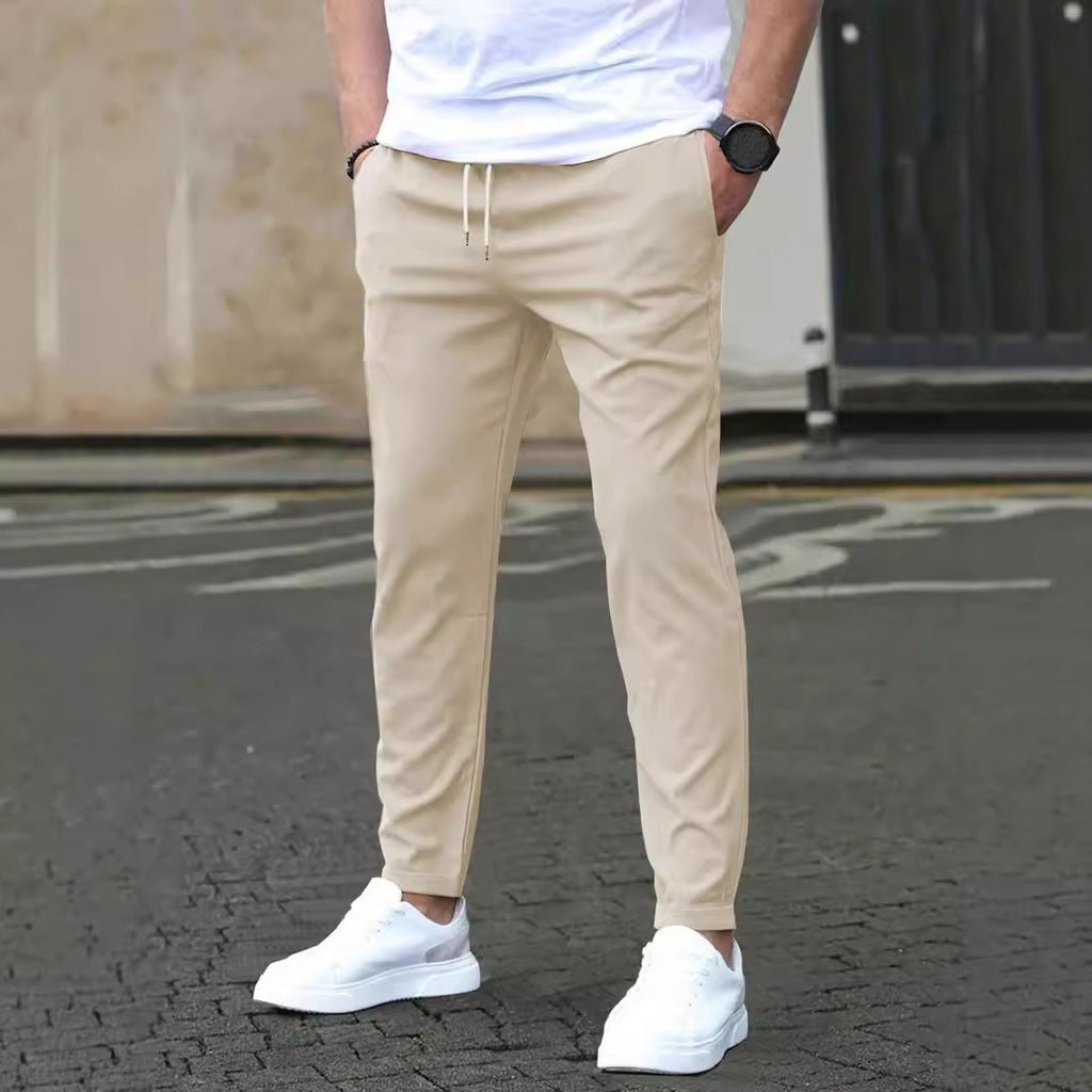 Slim Cropped Casual Pants product image