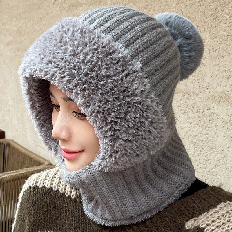 2-in-1 Hooded Scarf