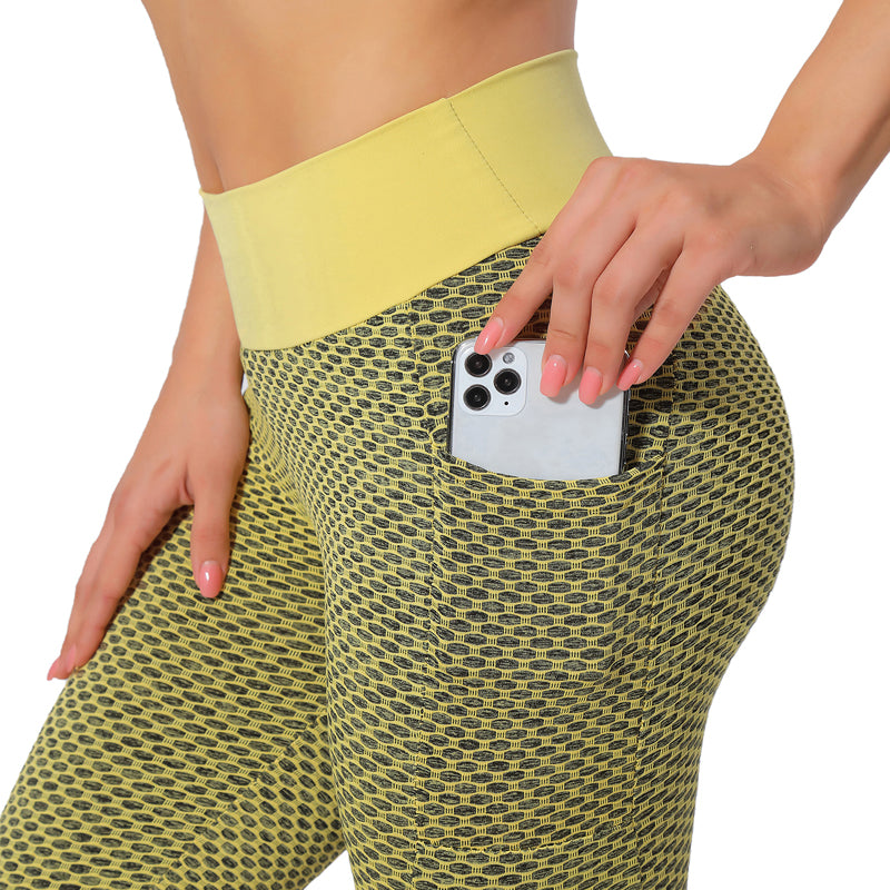 High-Waist Hip-Lift Yoga Leggings