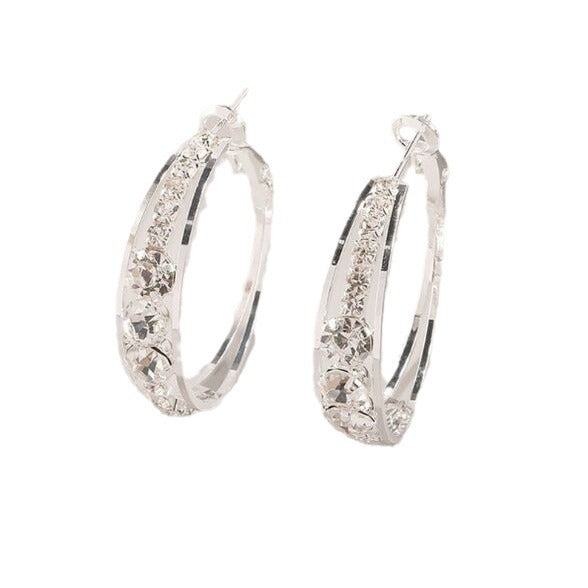 Air-Drill Mosaic Statement Earrings product image