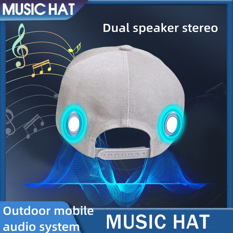 Bluetooth-Compatible Music Cap