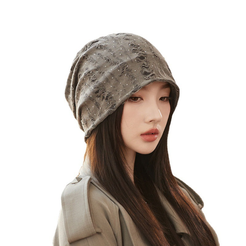 Distressed Slouch Cap