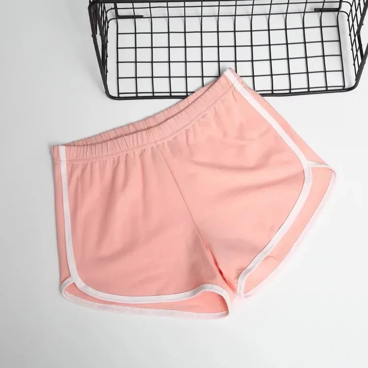 Cotton Drawstring Lounge Shorts