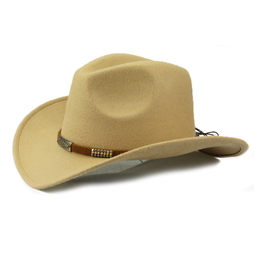 Wool-Felt Western Hat