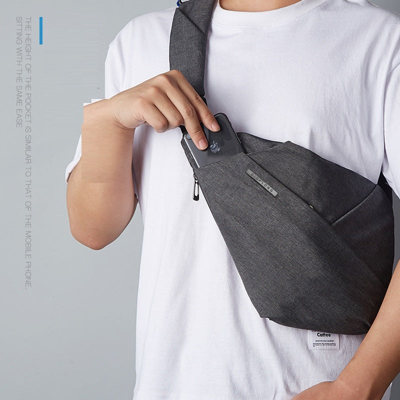 Anti-Theft Canvas Chest Bag product image
