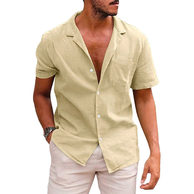 Casual Beach Button-Down Shirt product image
