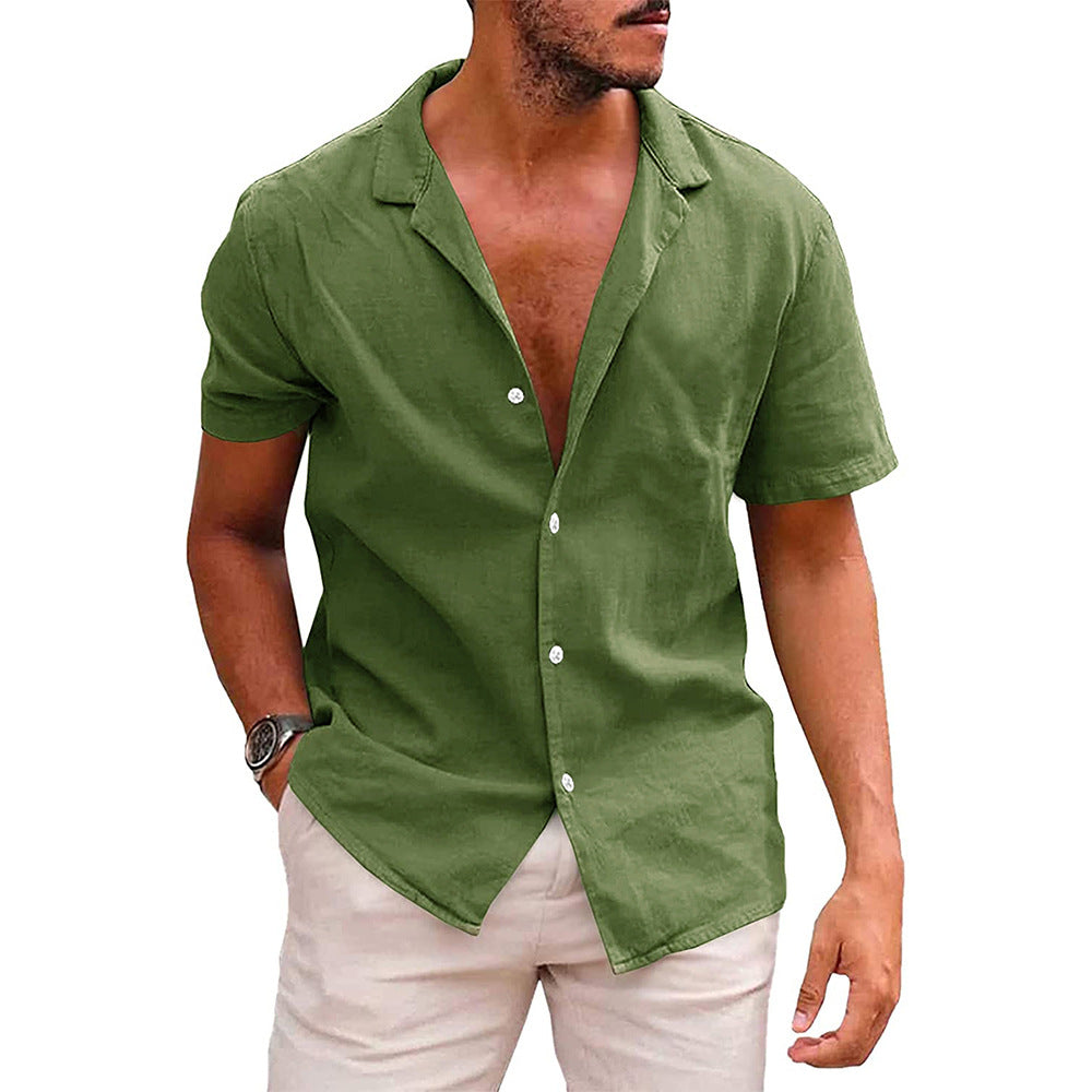 Casual Beach Button-Down Shirt product image