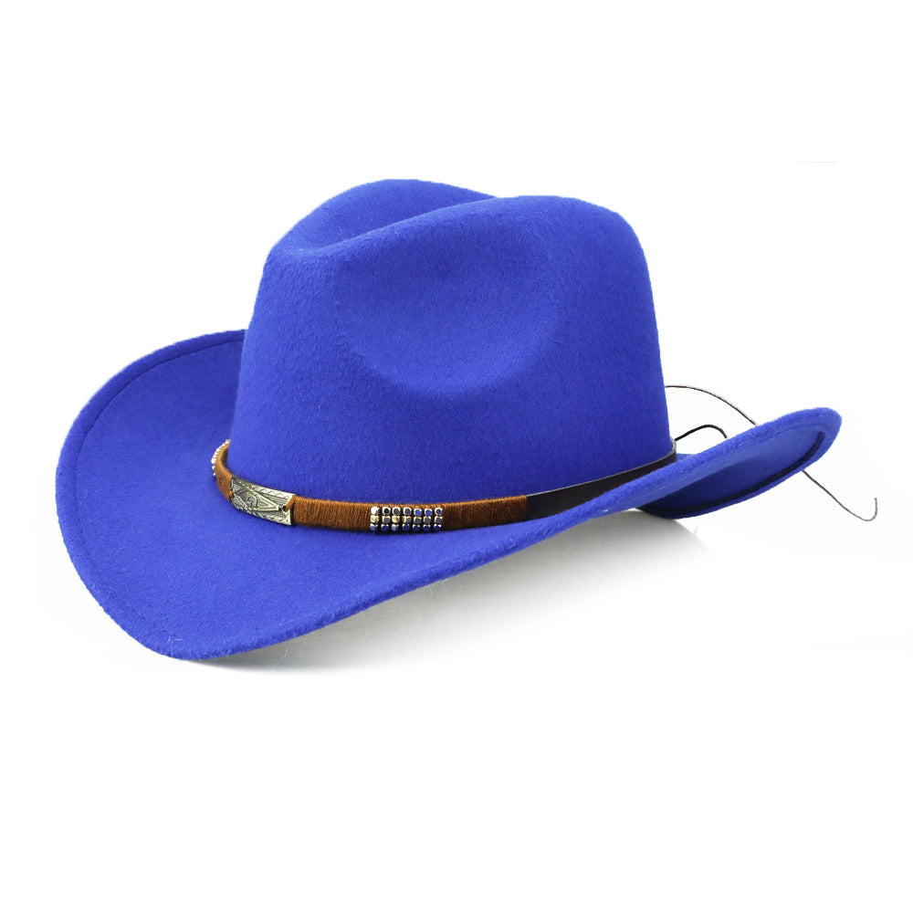 Wool-Felt Western Hat