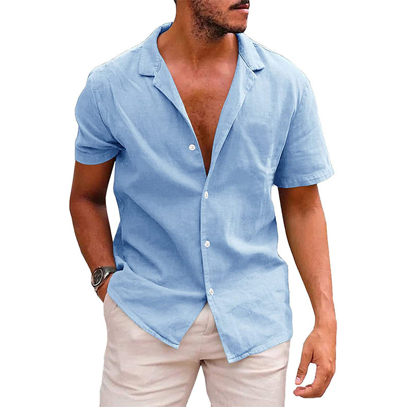Casual Beach Button-Down Shirt product image