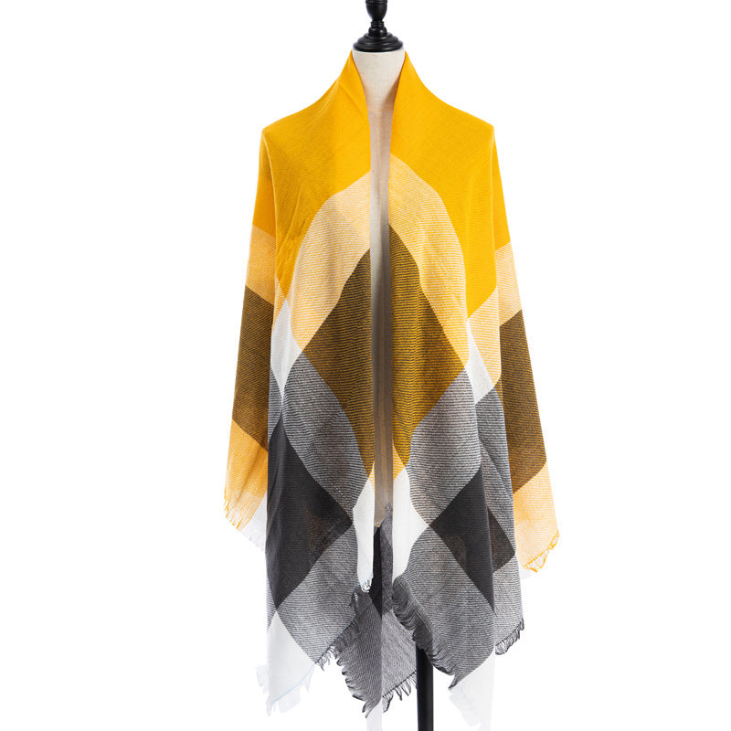 Reversible Oversized Scarf Shawl