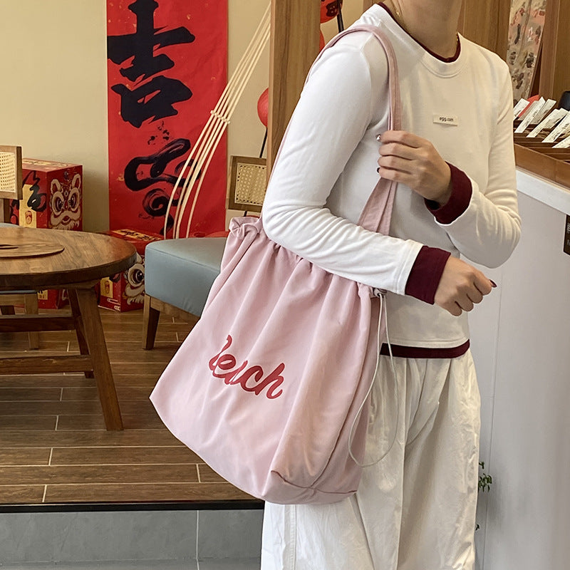 Canvas Bag Large Capacity Women's Shoulder Bag