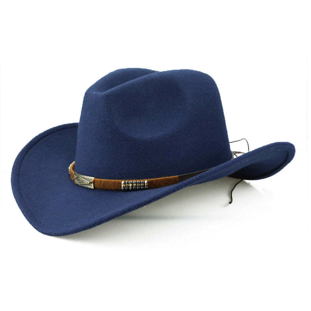 Wool-Felt Western Hat