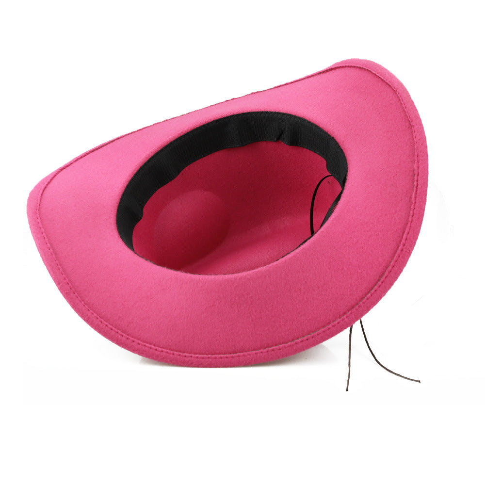Wool-Felt Western Hat
