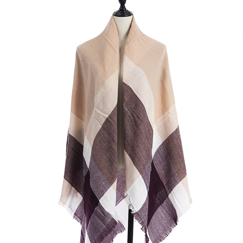Reversible Oversized Scarf Shawl