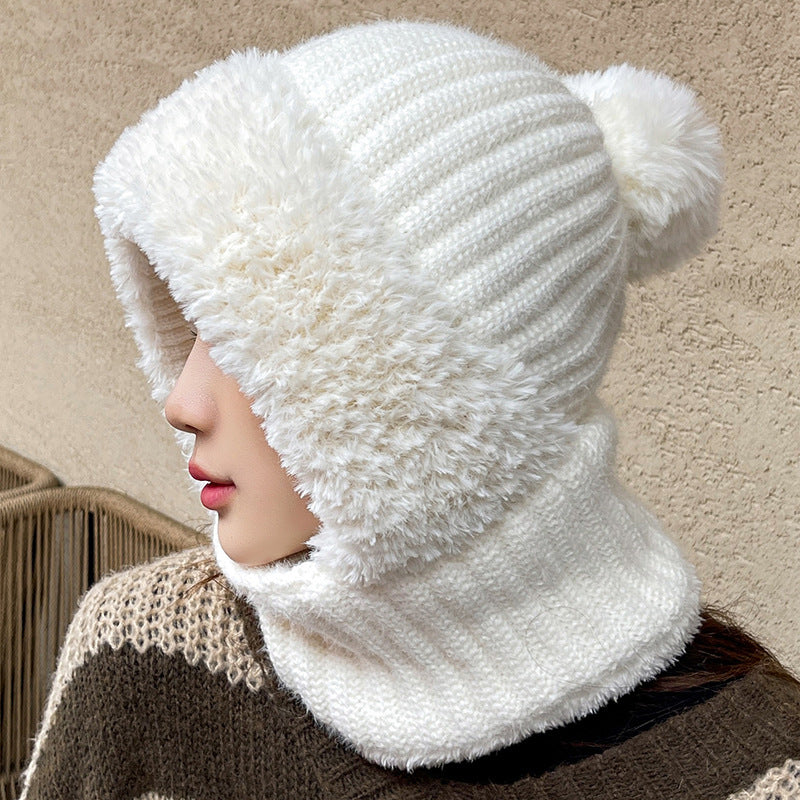 2-in-1 Hooded Scarf