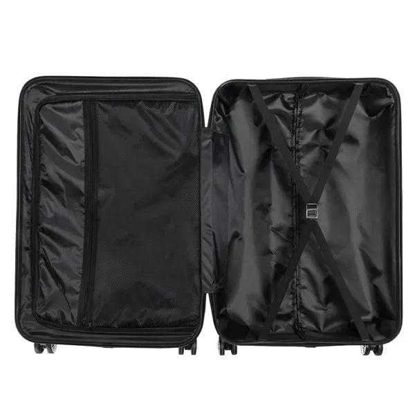 3-in-1 Portable ABS Trolley Case 20inch 24inch 28inch Orange
