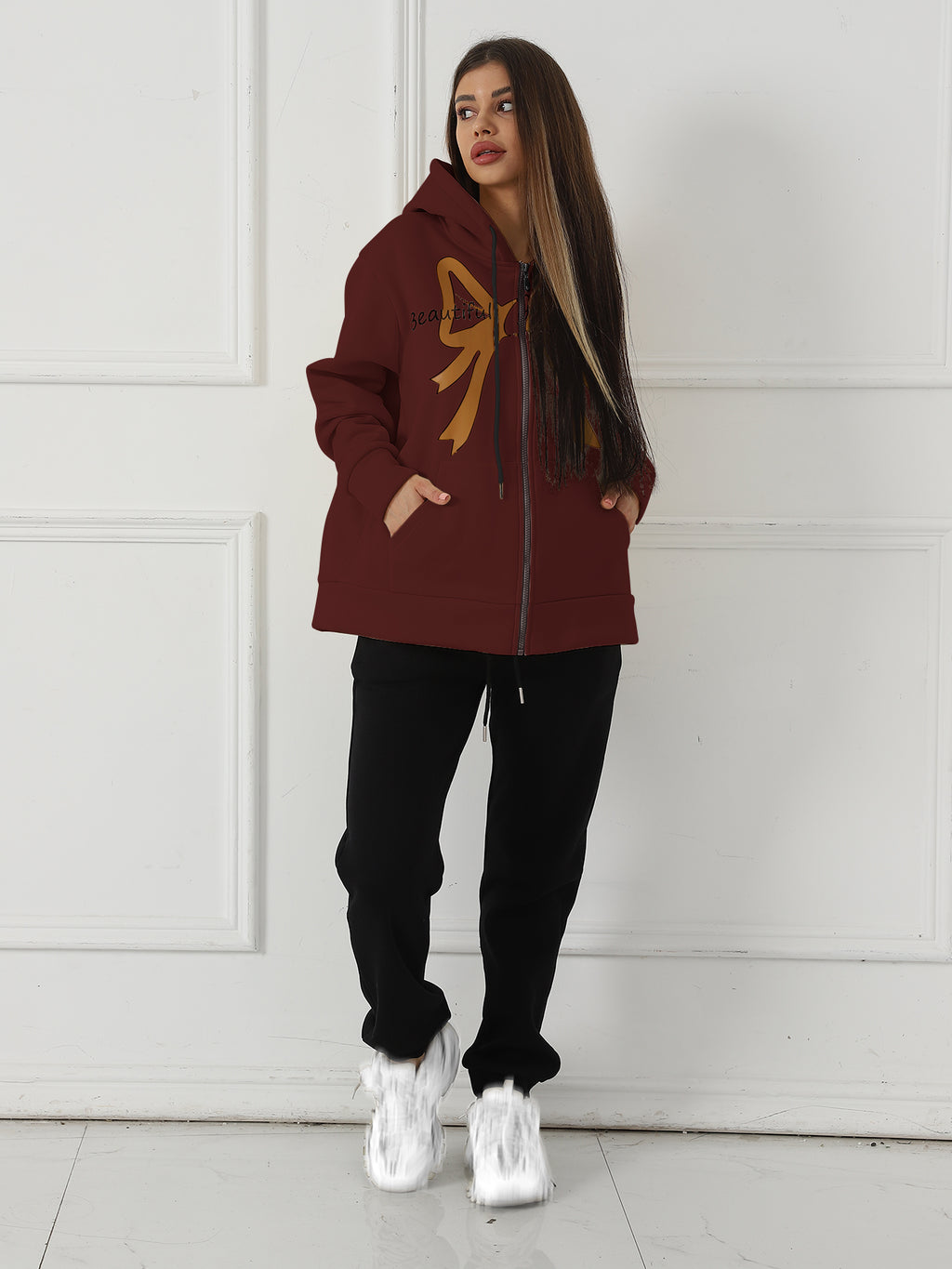 Women's Long Sleeved Sweatshirt