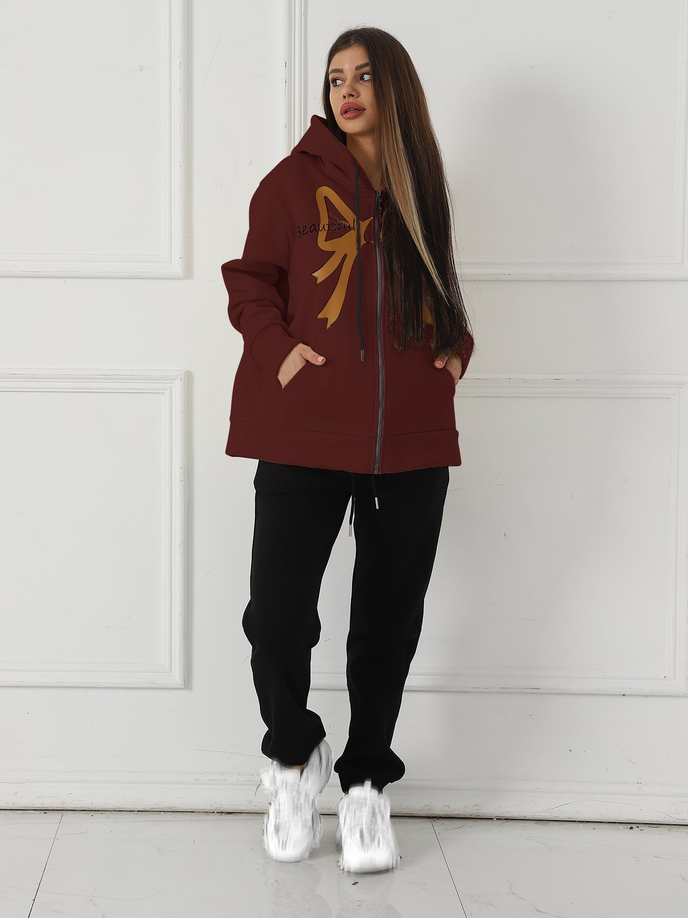 Women's Long Sleeved Sweatshirt