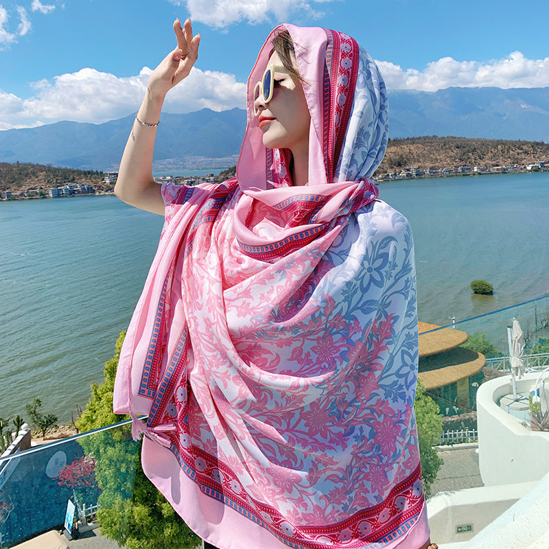 Ethnic Print Travel Scarf product image