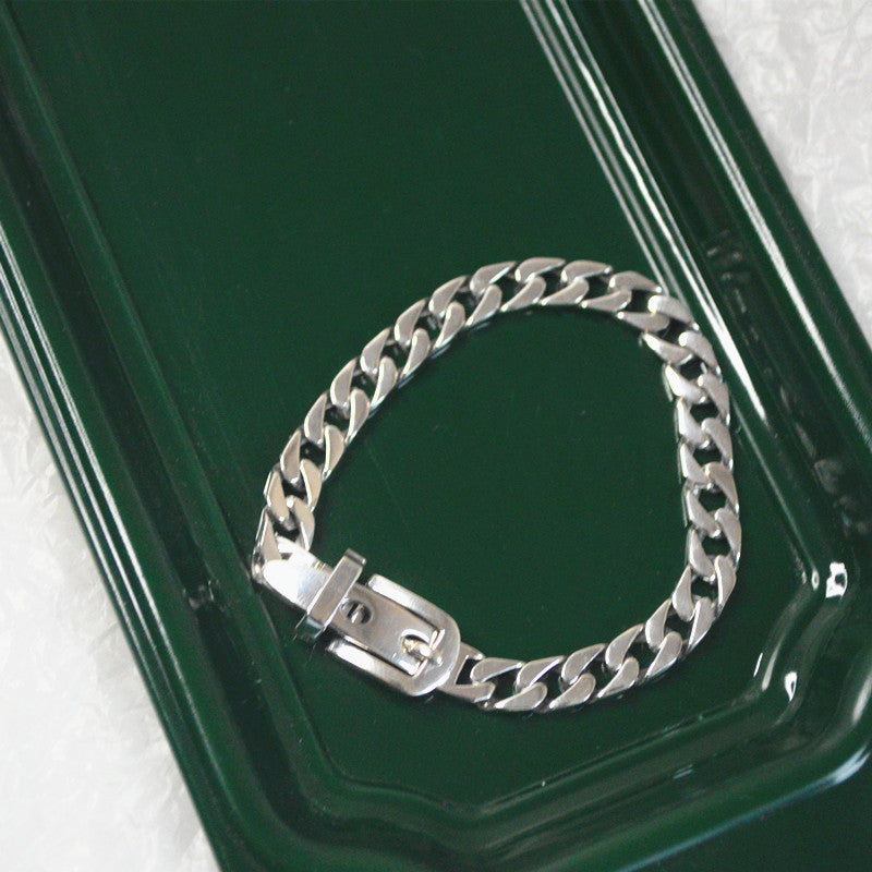 Geometric Link Bracelet