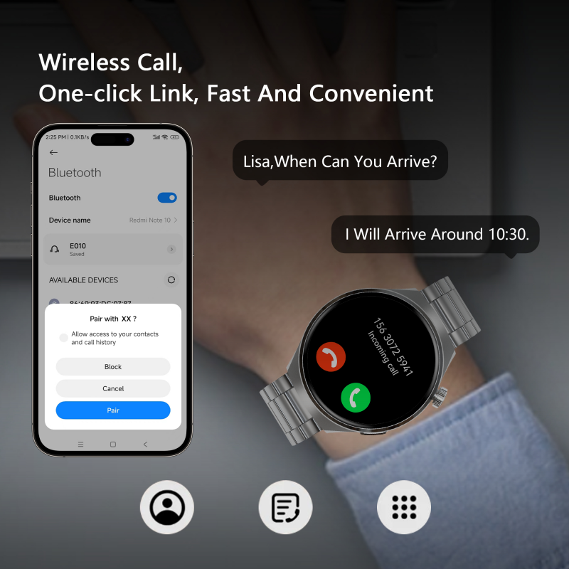 V19 Business Smartwatch product image