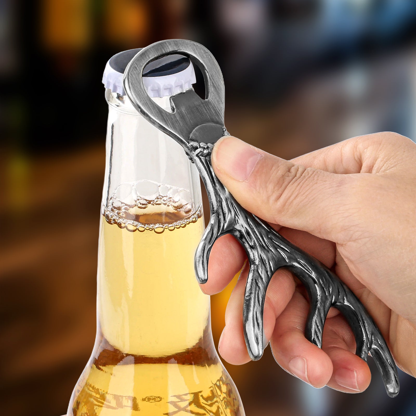 Deer Antler Bottle Opener Is A Small Tool Suitable For Various Parties And Gatherings Used To Open Beer, Wine, Juice, For Bars, Restaurants, Party Sup