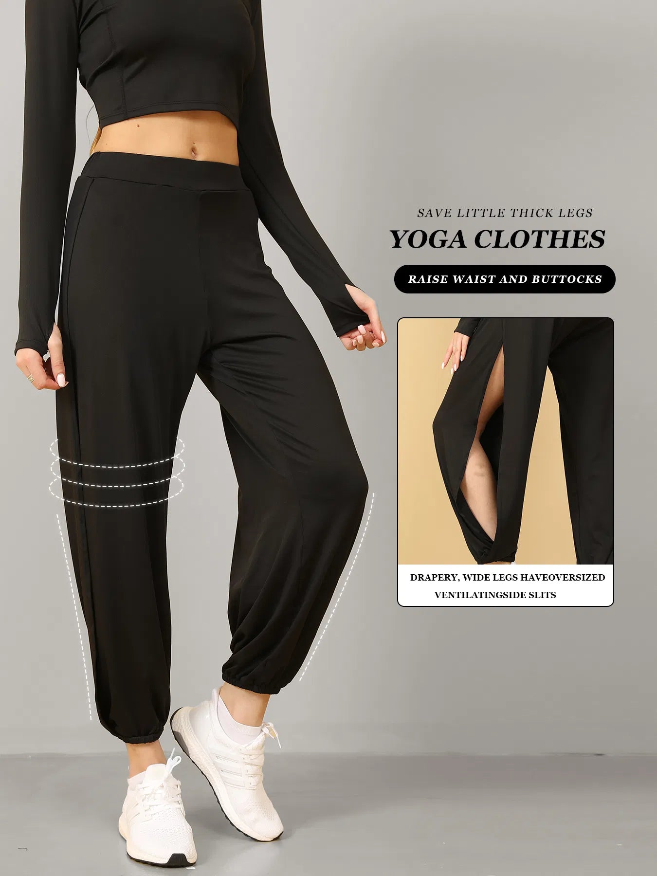 Flowy Harem Yoga Pants