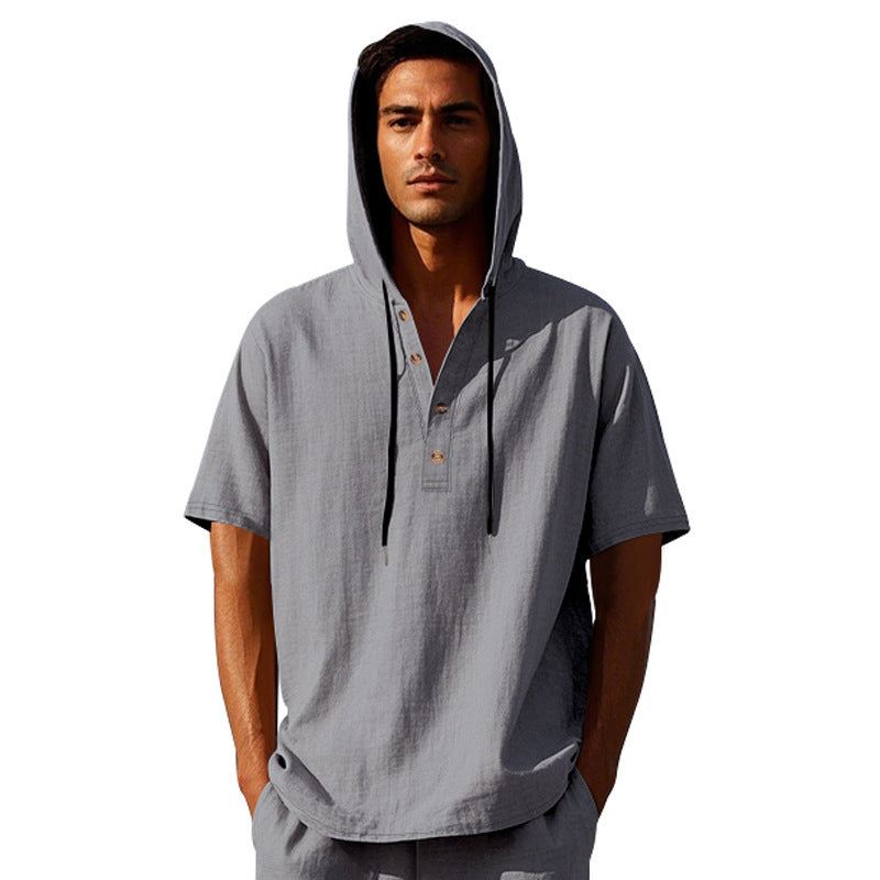 Linen Short-Sleeve Tee product image