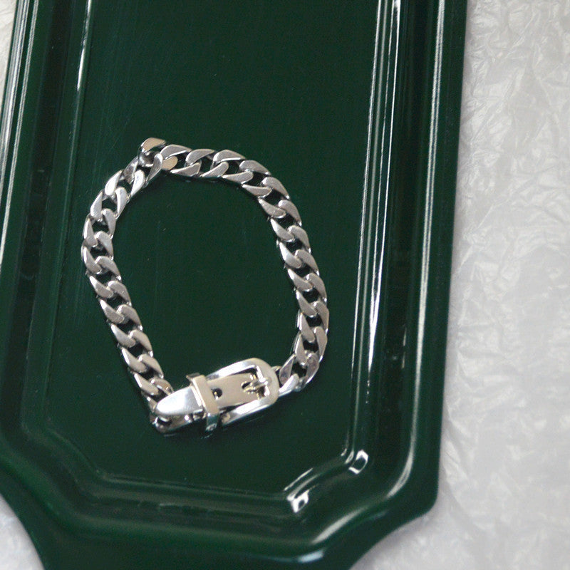 Geometric Link Bracelet