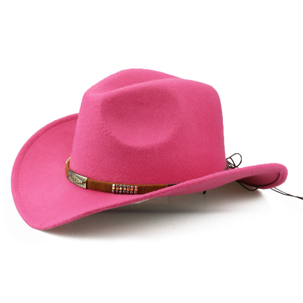 Wool-Felt Western Hat